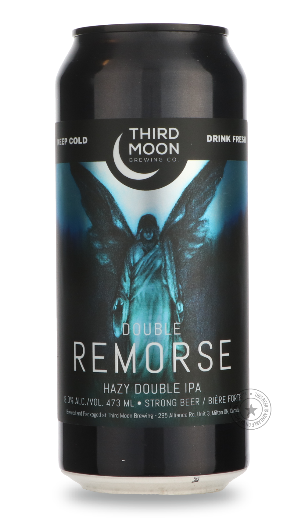 Double Remorse by Third Moon, beer label