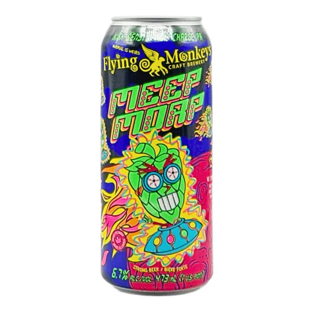 Meep Morp IPA by Flying Monkeys Craft Brewery, beer label