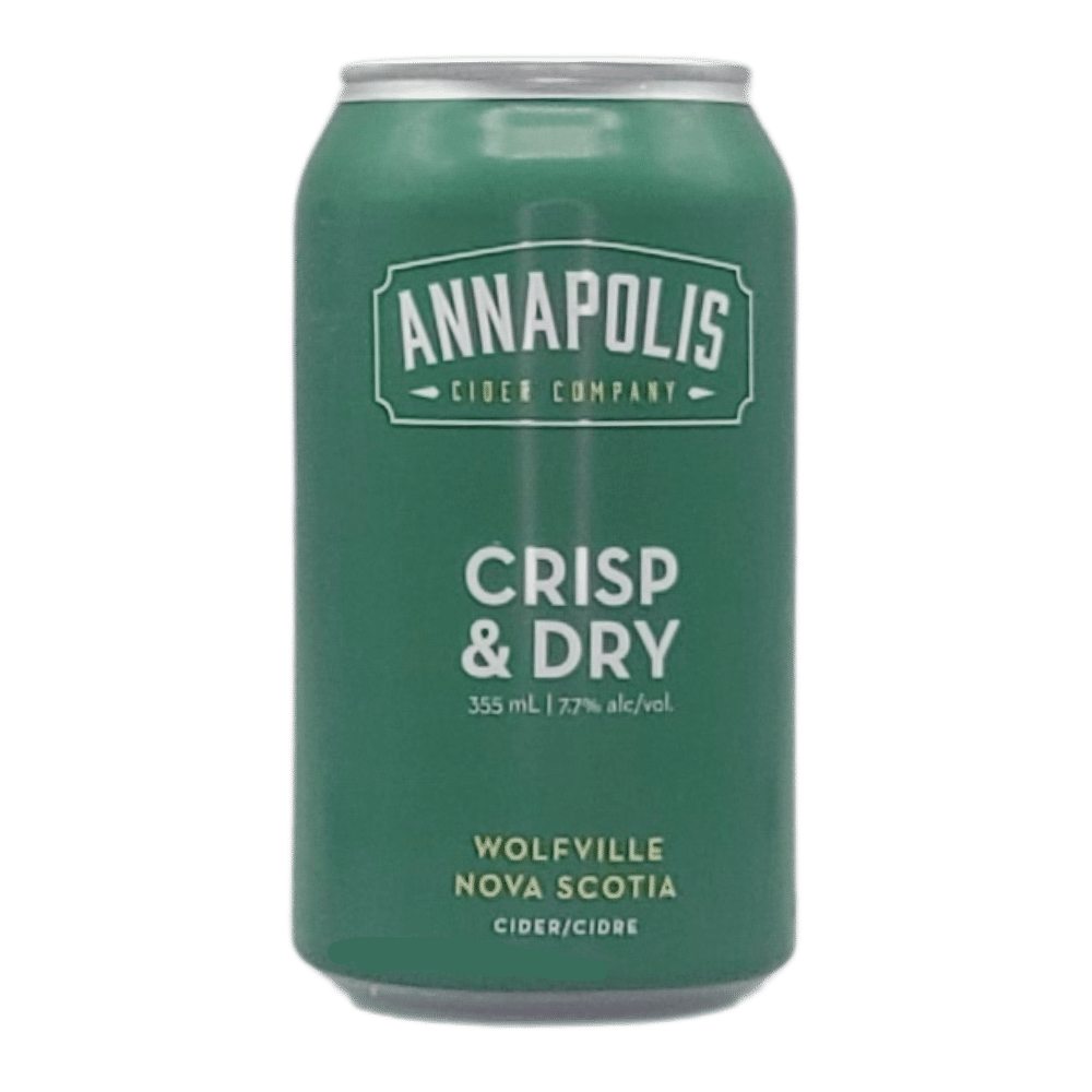 Crisp & Dry Cider by Annapolis Cider Company, beer label