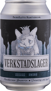 Verkstadslager by Prins Katts Hantverksöl, beer label
