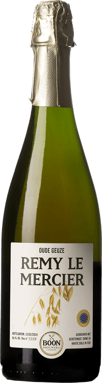 Oude Geuze Remy Le Mercier by Brouwerij Boon, beer label