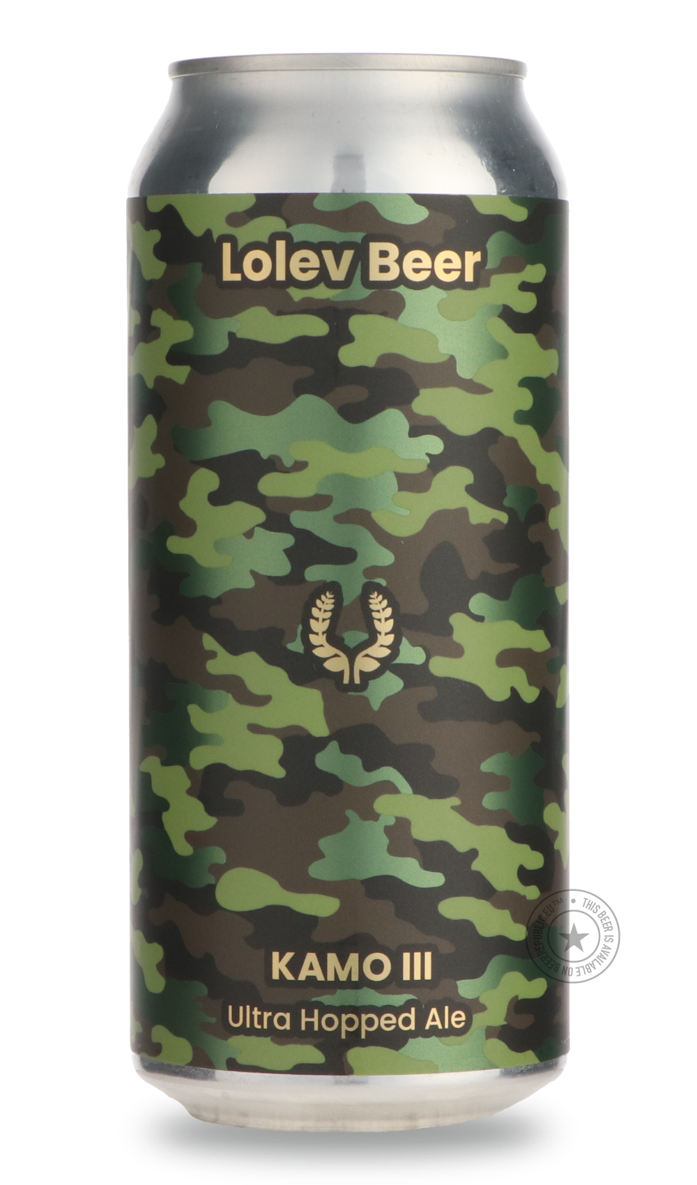 Kamo III by Lolev, beer label