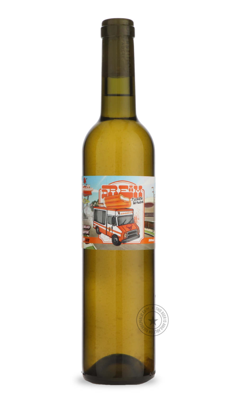 Dream Tickle White by Superstition Meadery, beer label