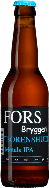 Borenshult Motala by Fors Bryggeri, beer label