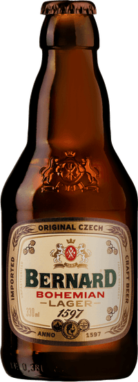 Bernard Bohemian Lager by Bernard Family Brewery, beer label