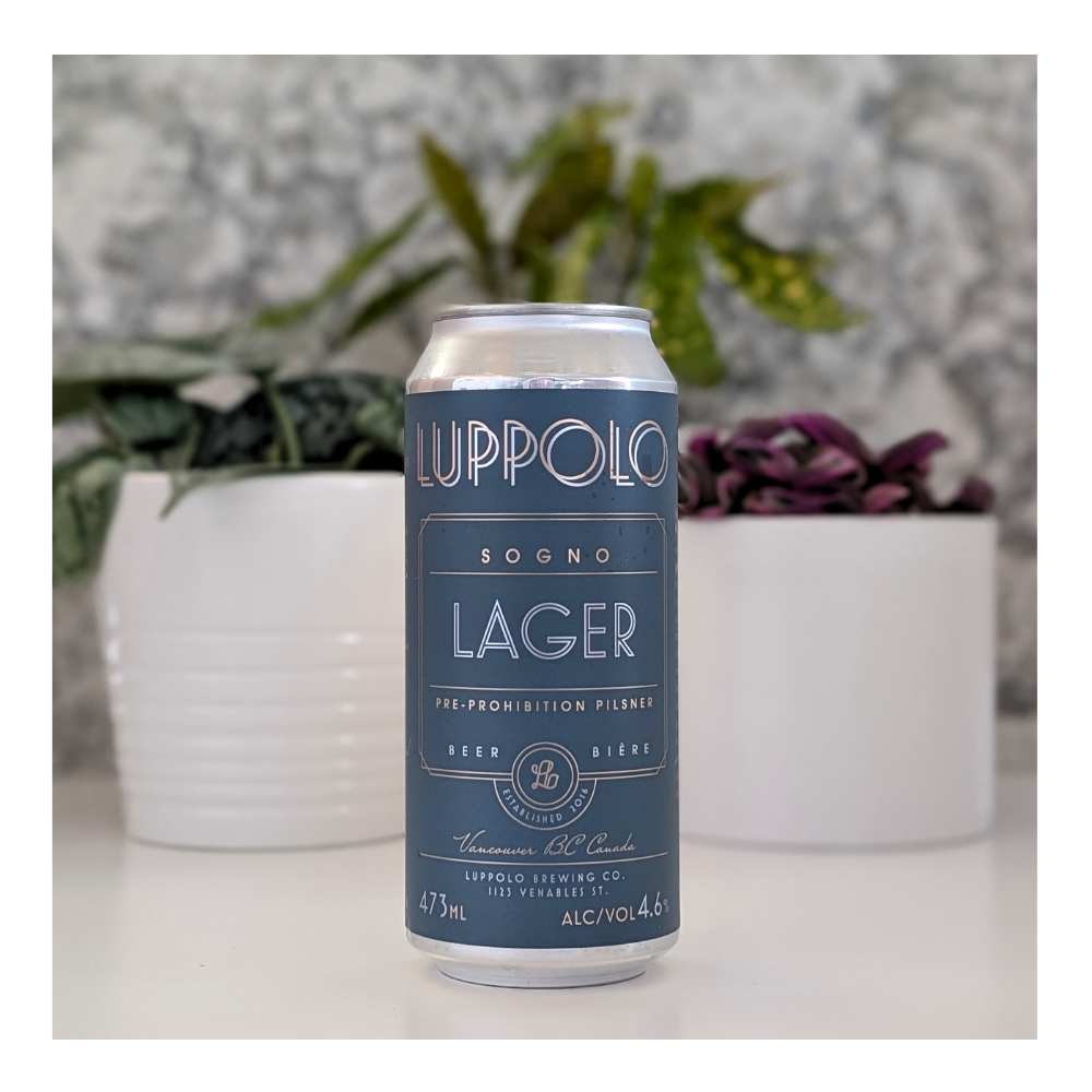 Co. Sogno Classic American Pilsner by Luppolo Brewing Co, beer label