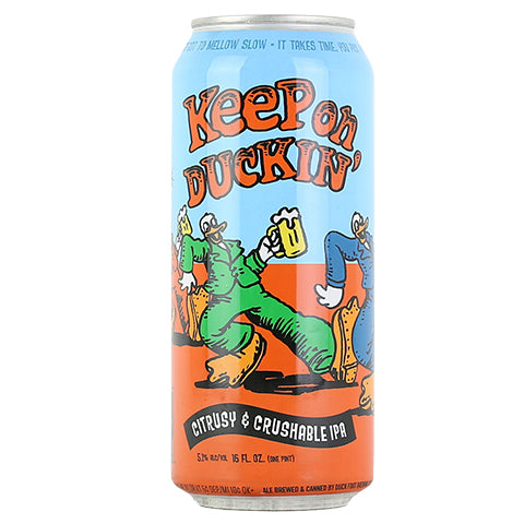 Duck Foot Keep on Duckin' IPA by Duck Foot Brewing Co., beer label
