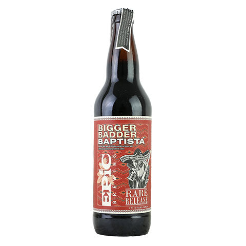 Epic Bigger Badder Baptista Imperial Stout by Epic Brewing Company, beer label