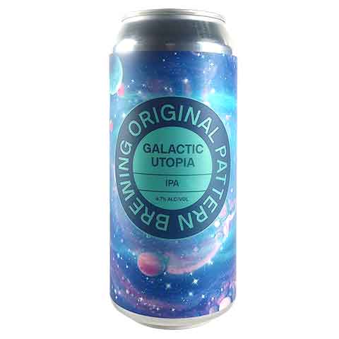 Original Pattern Galactic Utopia IPA by Original Pattern Brewing Company, beer label
