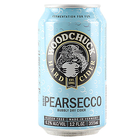 Woodchuck Bubbly Pearsecco Cider by Woodchuck Cider, beer label