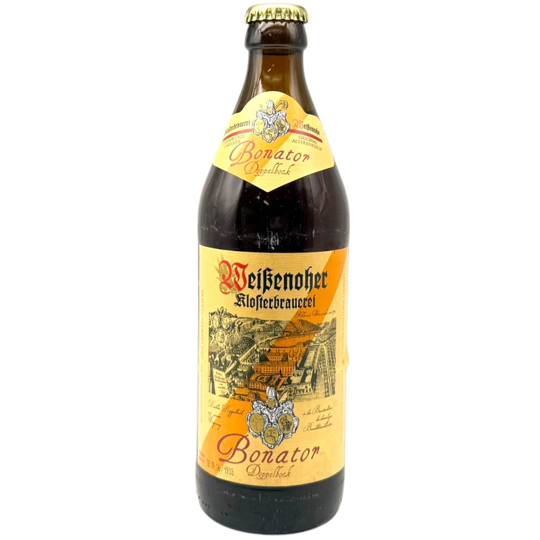 Klosterbrauerei Weissenohe Bonator by Klosterbrauerei Weissenohe, beer label