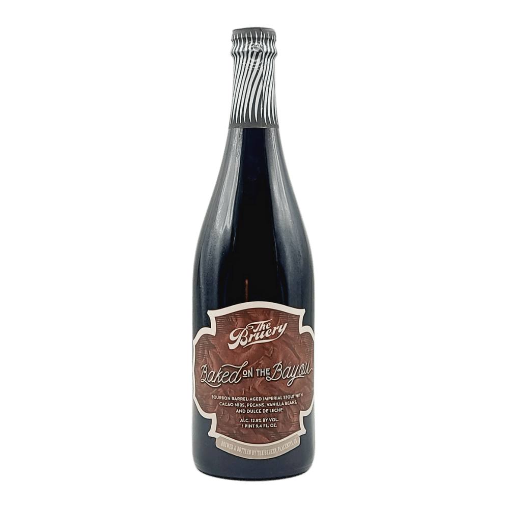 Baked on the Bayou Bourbon Barrel Aged Imperial Stout by The Bruery, beer label