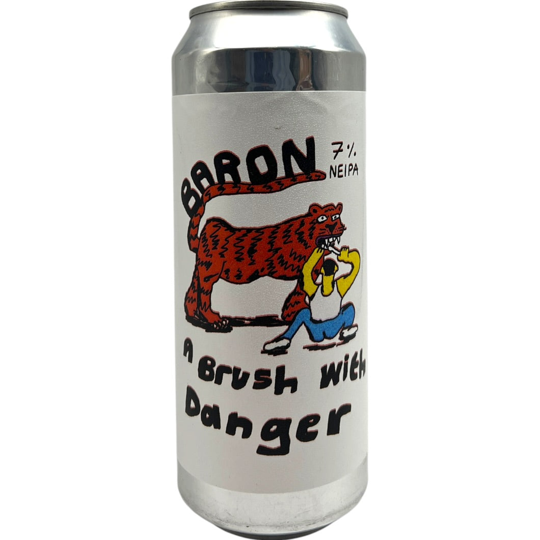 Baron Brewing A Brush With Danger by Baron Brewing, beer label