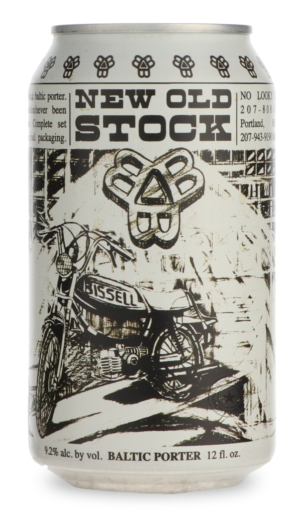 New Old Stock by Bissell Brothers Brewing Company, beer label