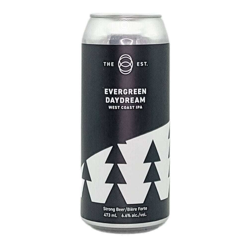 Evergreen Daydream West Coast IPA by The Establishment Brewing Company, beer label