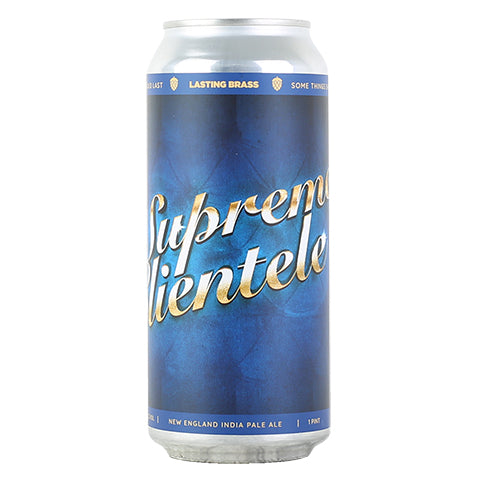 Lasting Brass Supreme Client IPA by Lasting Brass Craft Brewing, beer label