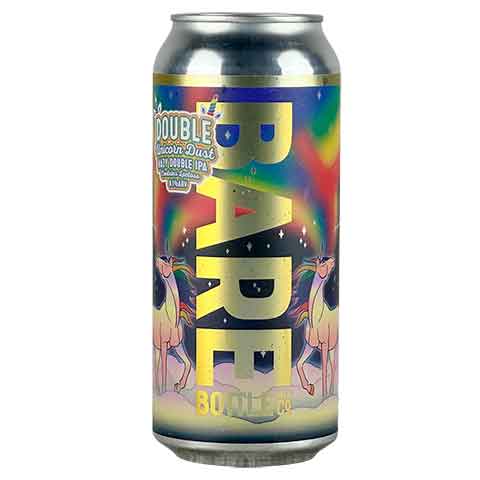 Barebottle Double Unicorn Dust Unicorn Hazy DIPA by Barebottle Brewing Company, beer label
