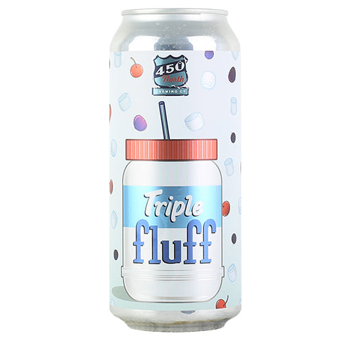 450 North Triple Fluff Slushy XXXL Sour by 450 North Brewing Company, beer label