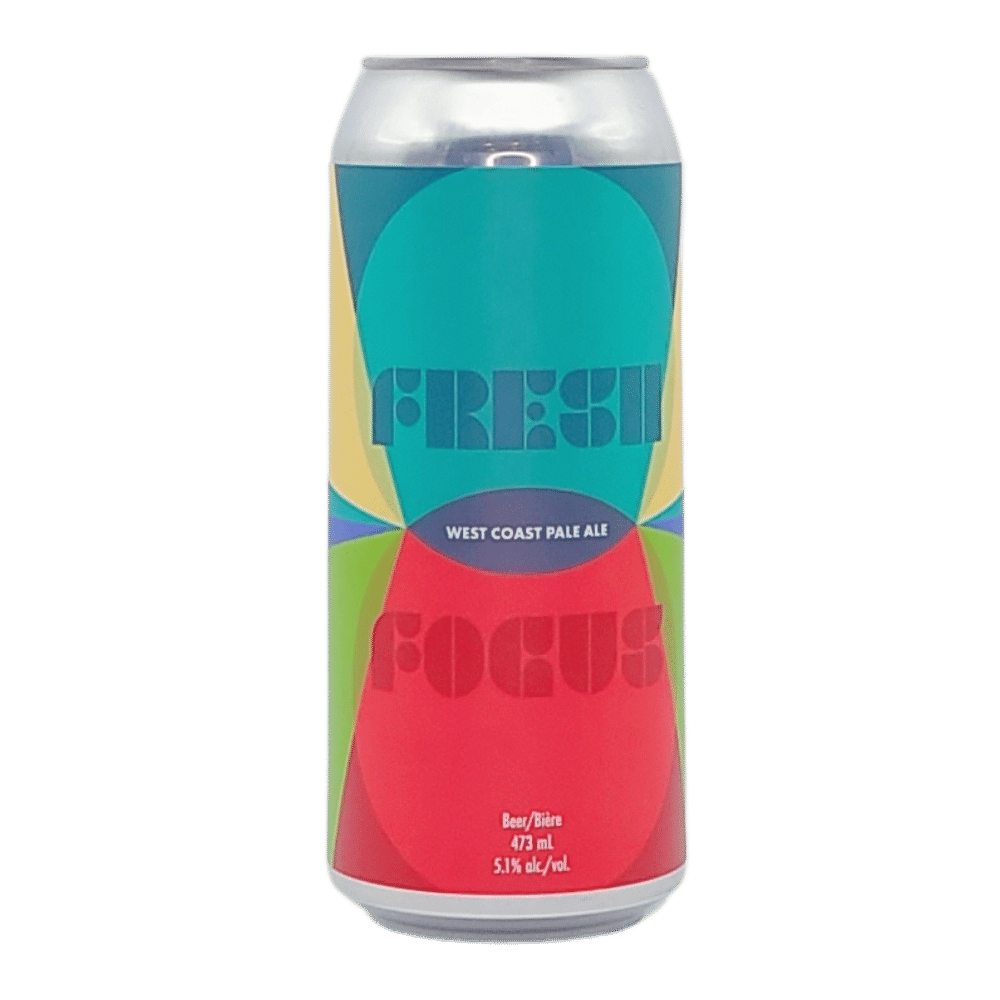 Fresh Focus Pale Ale by Cabin Brewing Company, beer label