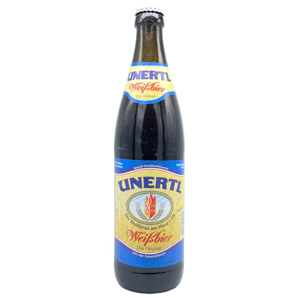 Unertl Haag Weißbier by Unertl Weissbier, beer label