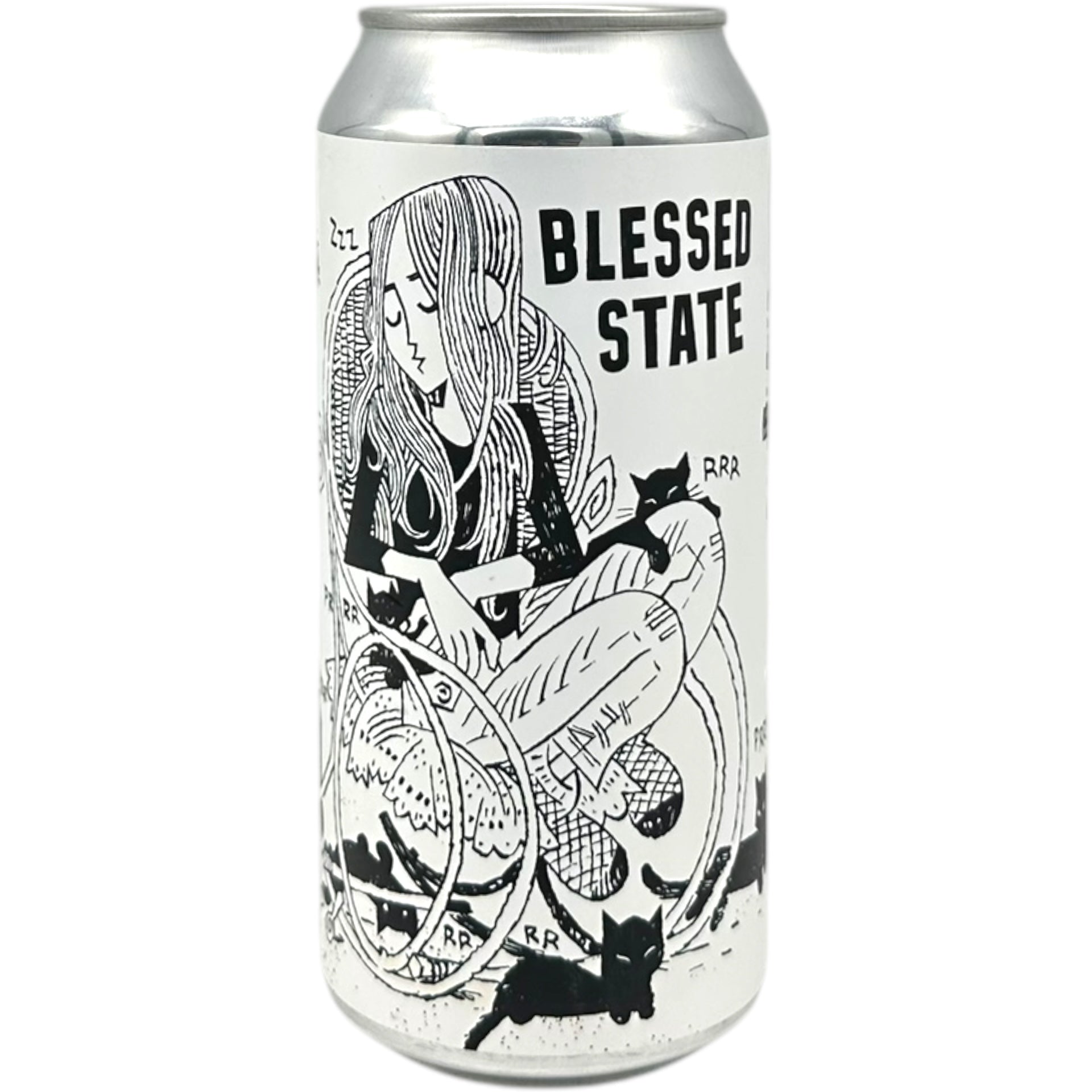Burning Sky Blessed State by Burning Sky Brewery, beer label
