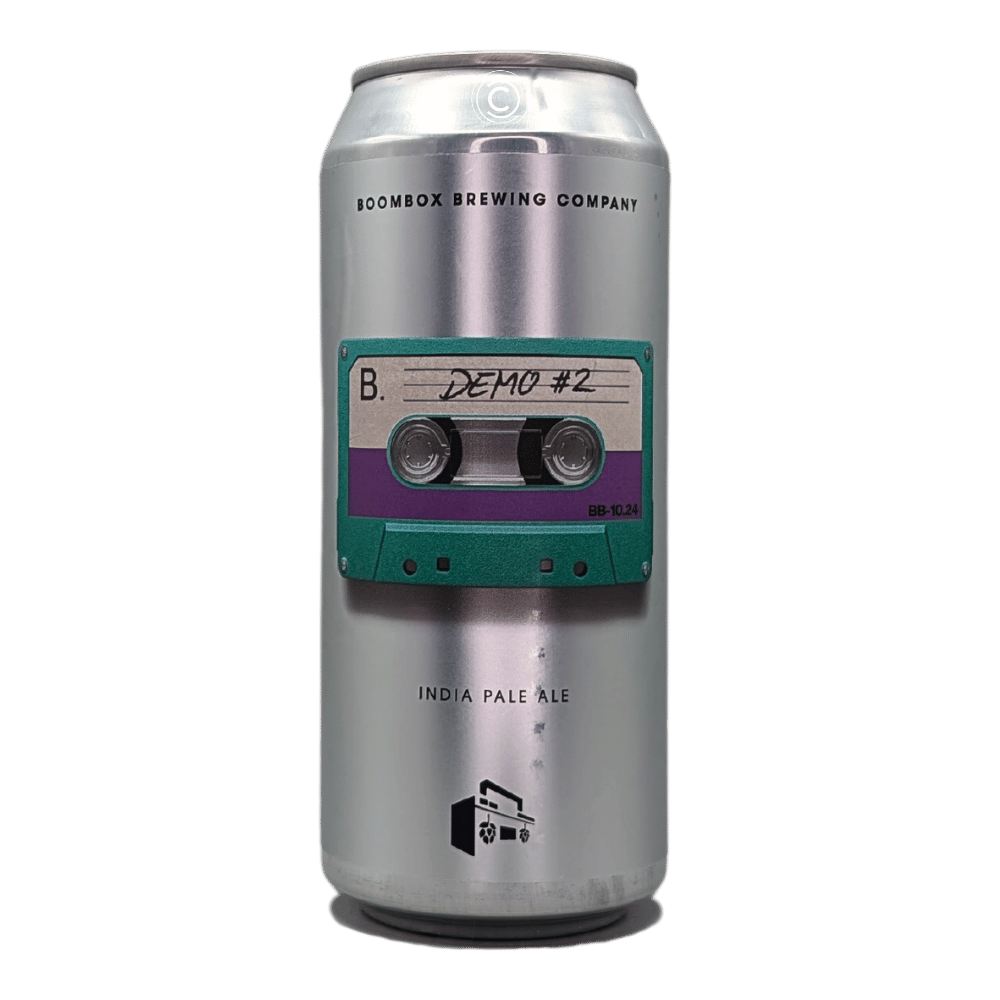 Demo #2 Hazy IPA by Boombox Brewing Company, beer label