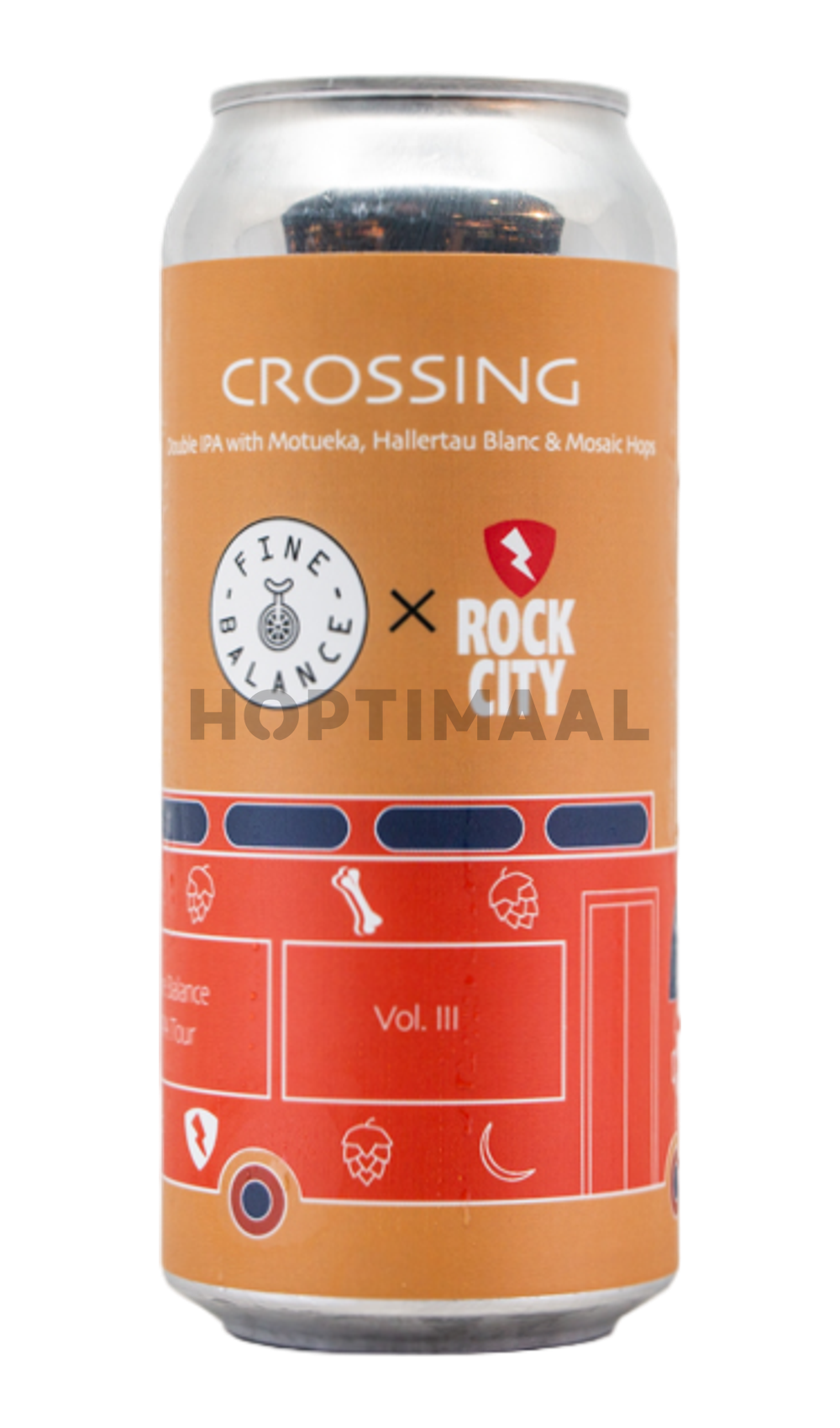 Fine Balance Crossing by Fine Balance, beer label