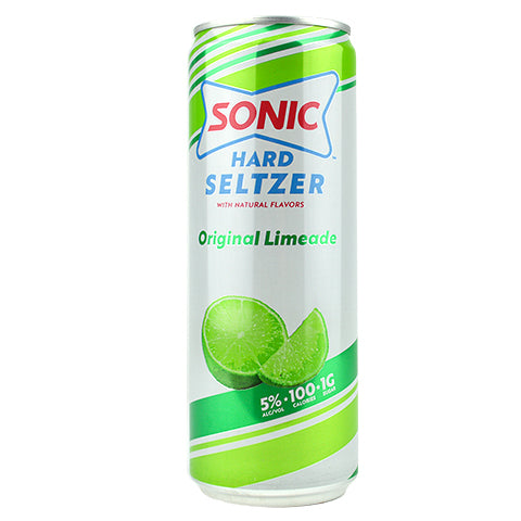 Sonic Original Limeade Hard Seltzer by Sonic, beer label