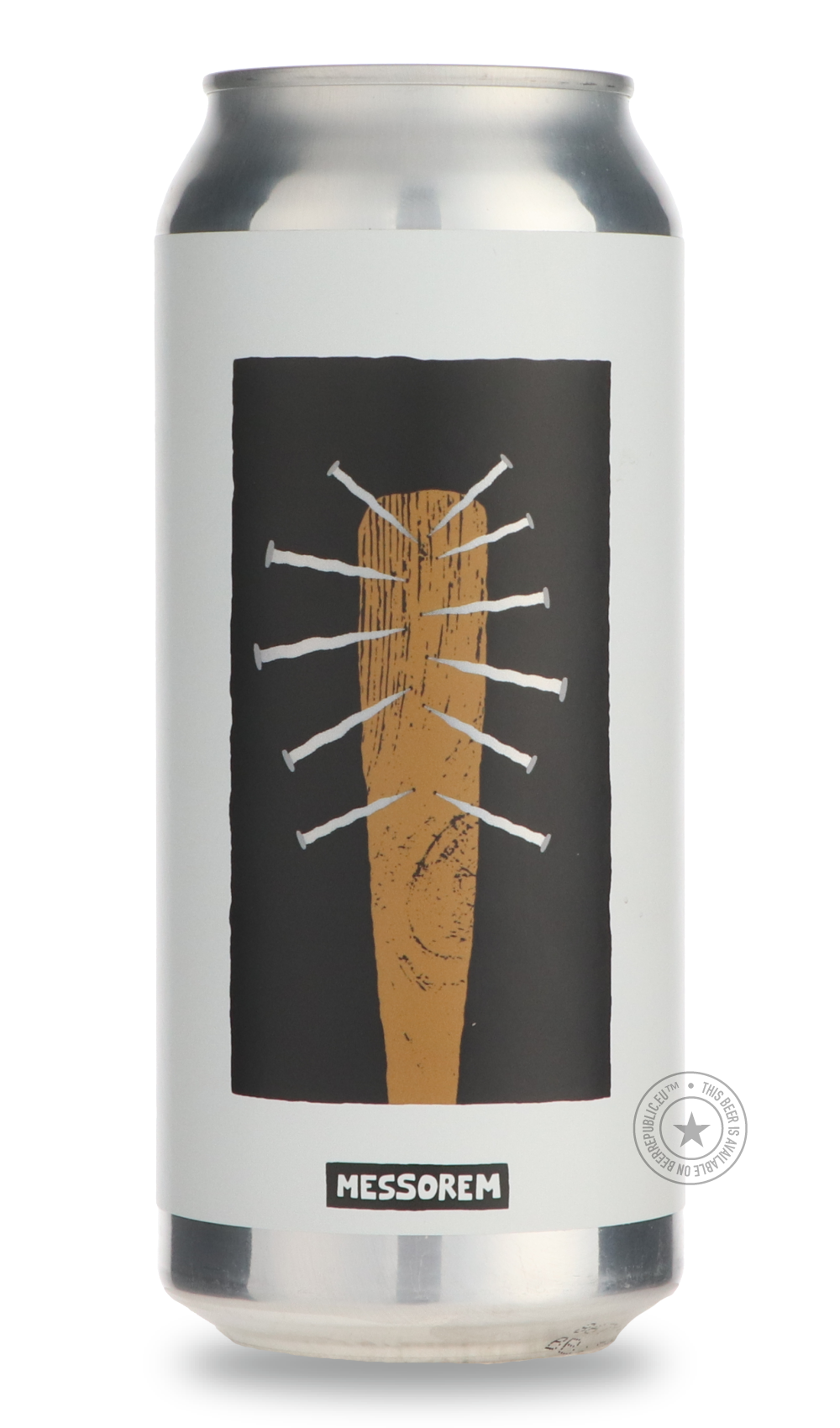 Bâton Pas Gentil / Bakes by Messorem, beer label