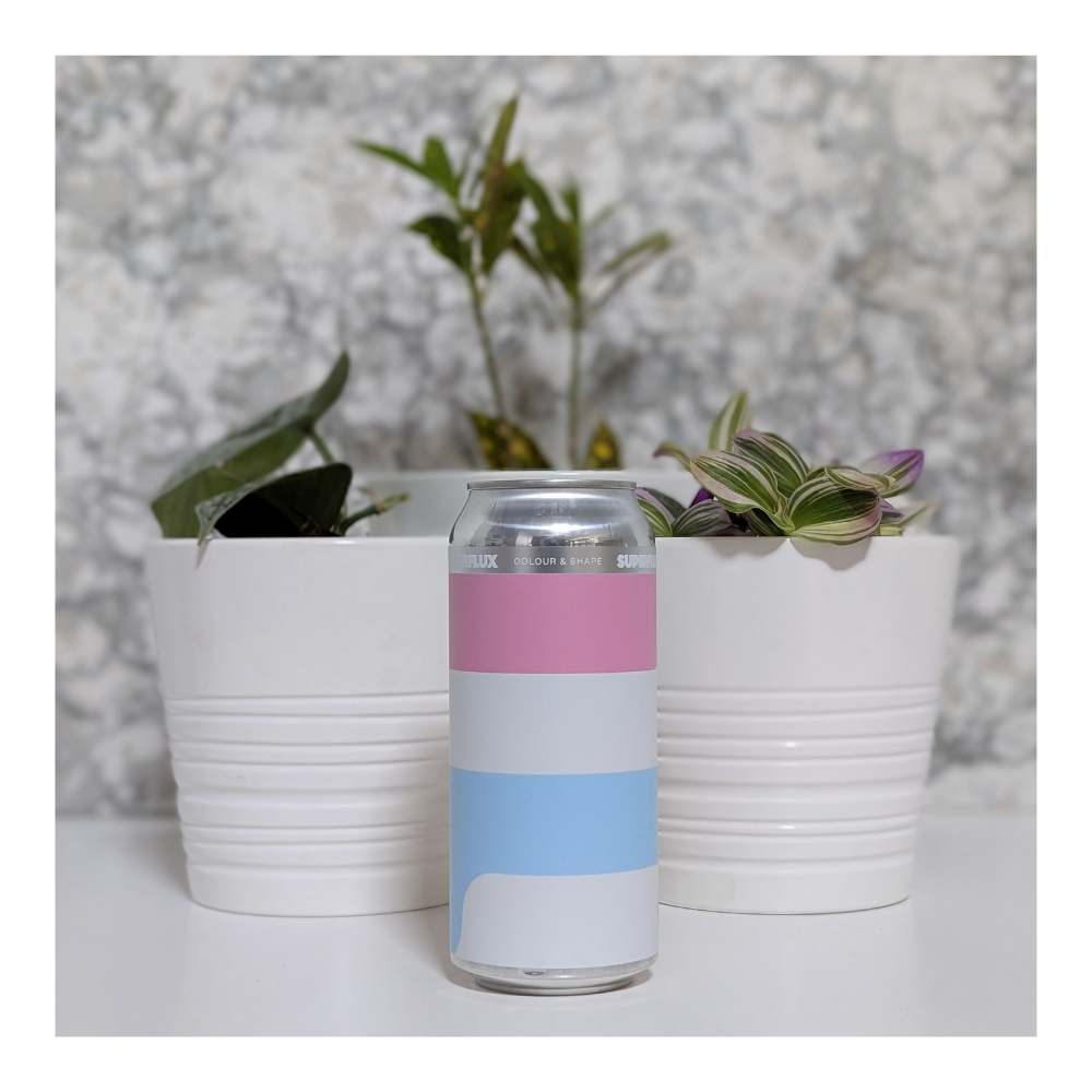 Colour & Shape Hazy IPA by Superflux Beer Company, beer label