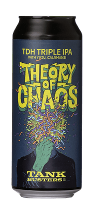 Tankbusters Theory of Chaos by TANKBUSTERS SPÓLKA Z OGRANICZONA, beer label