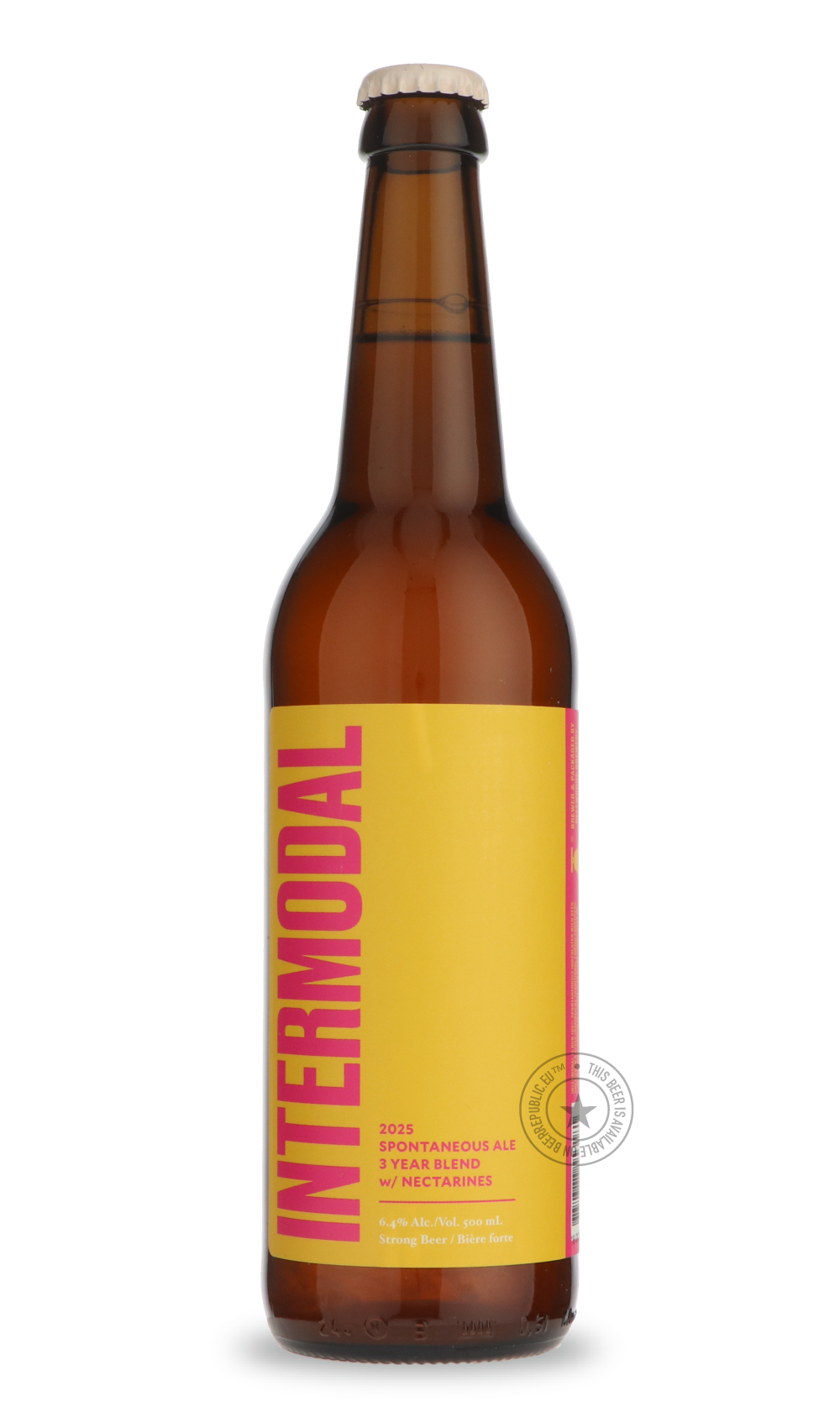 Intermodal Nectarine by Bellwoods Brewery, beer label