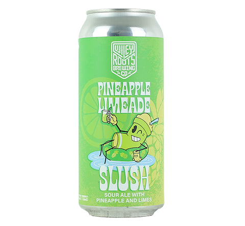 Wiley Roots Pineapple Limeade Slush Sour Ale by Wiley Roots Brewing Co, beer label