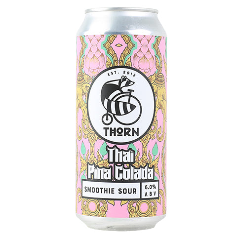 Thorn Thai Pina Colada Smoothie Sour by Thorn Brewing Co, beer label