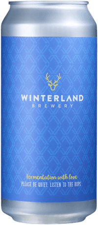 Frozen Fields Of Nectaron by Winterland Brewery, beer label