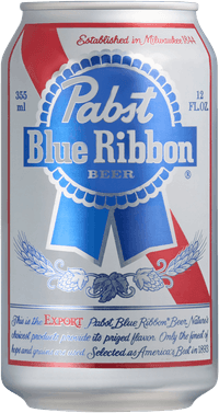 Blue Ribbon by Pabst Brewing Company, beer label