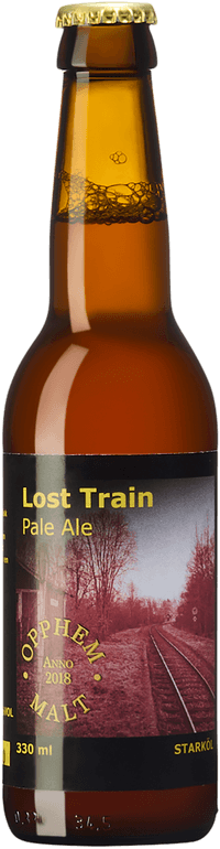 Opphem Lost Train by Opphem Malt AB, beer label