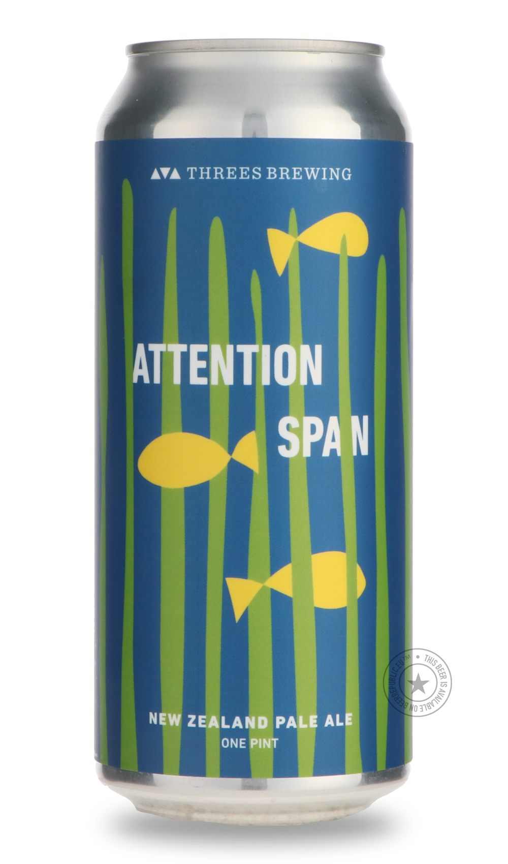 Attention Span by Threes Brewing, beer label