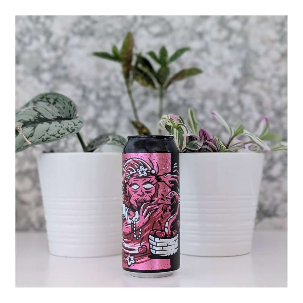 Cherry Charmer Sour by New Level Brewing, beer label