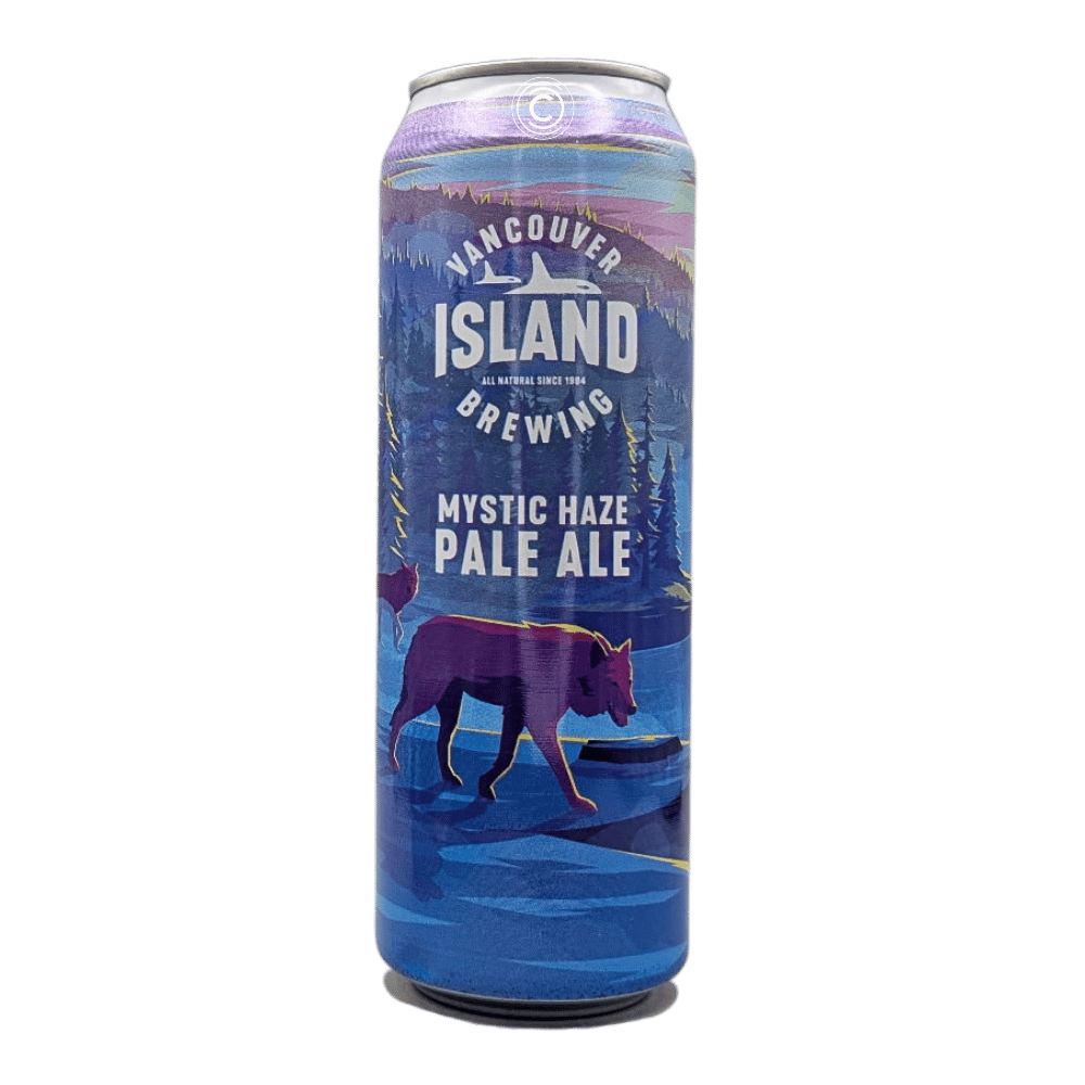 Mystic Haze Hazy Pale Ale by Vancouver Island Brewing, beer label