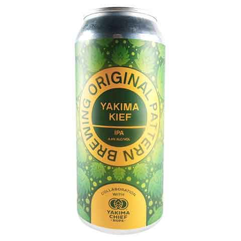 Original Pattern Yakima Kief IPA by Original Pattern Brewing Company, beer label