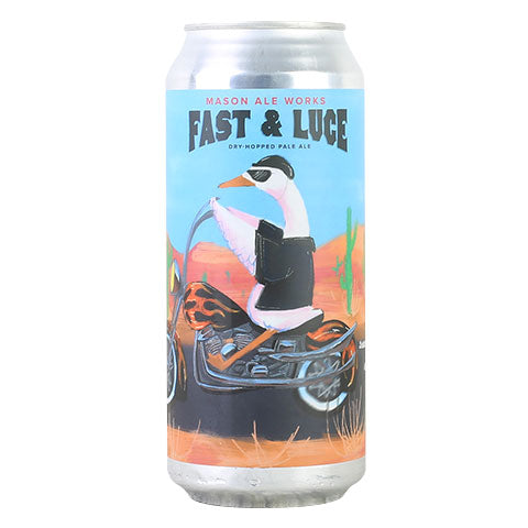 Mason Aleworks Fast & Luce Dry-Hopped Pale Ale by Mason Aleworks, beer label