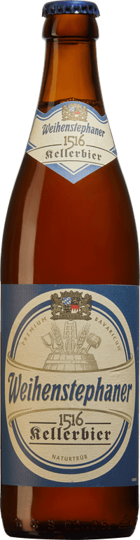 Weihenstephaner 1516 Kellerbier by Bayerische Staatsbrauerei Weihenstephan, beer label