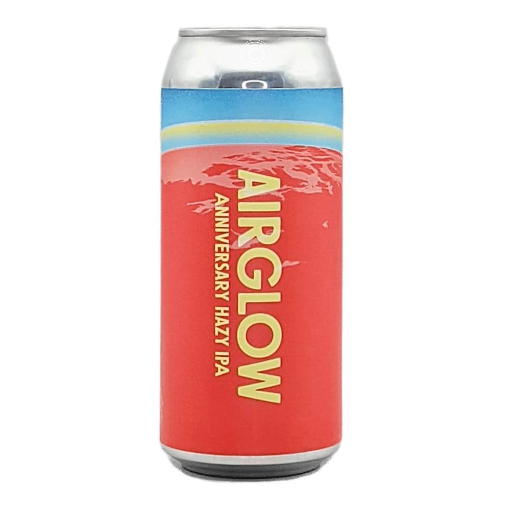 Airglow Hazy IPA by Born Brewing Co., beer label