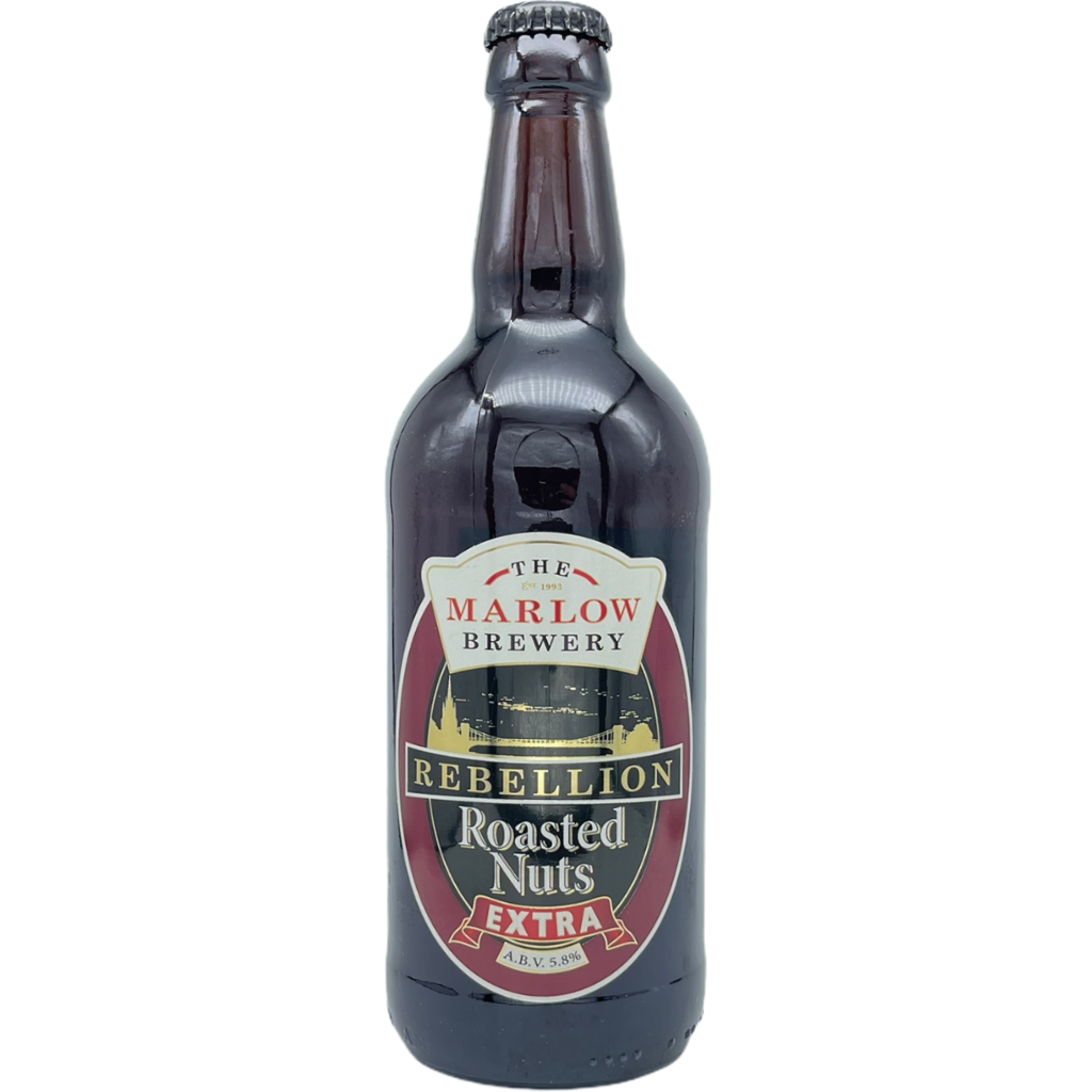 Rebellion Roasted Nuts Extra by Rebellion Beer Co., beer label