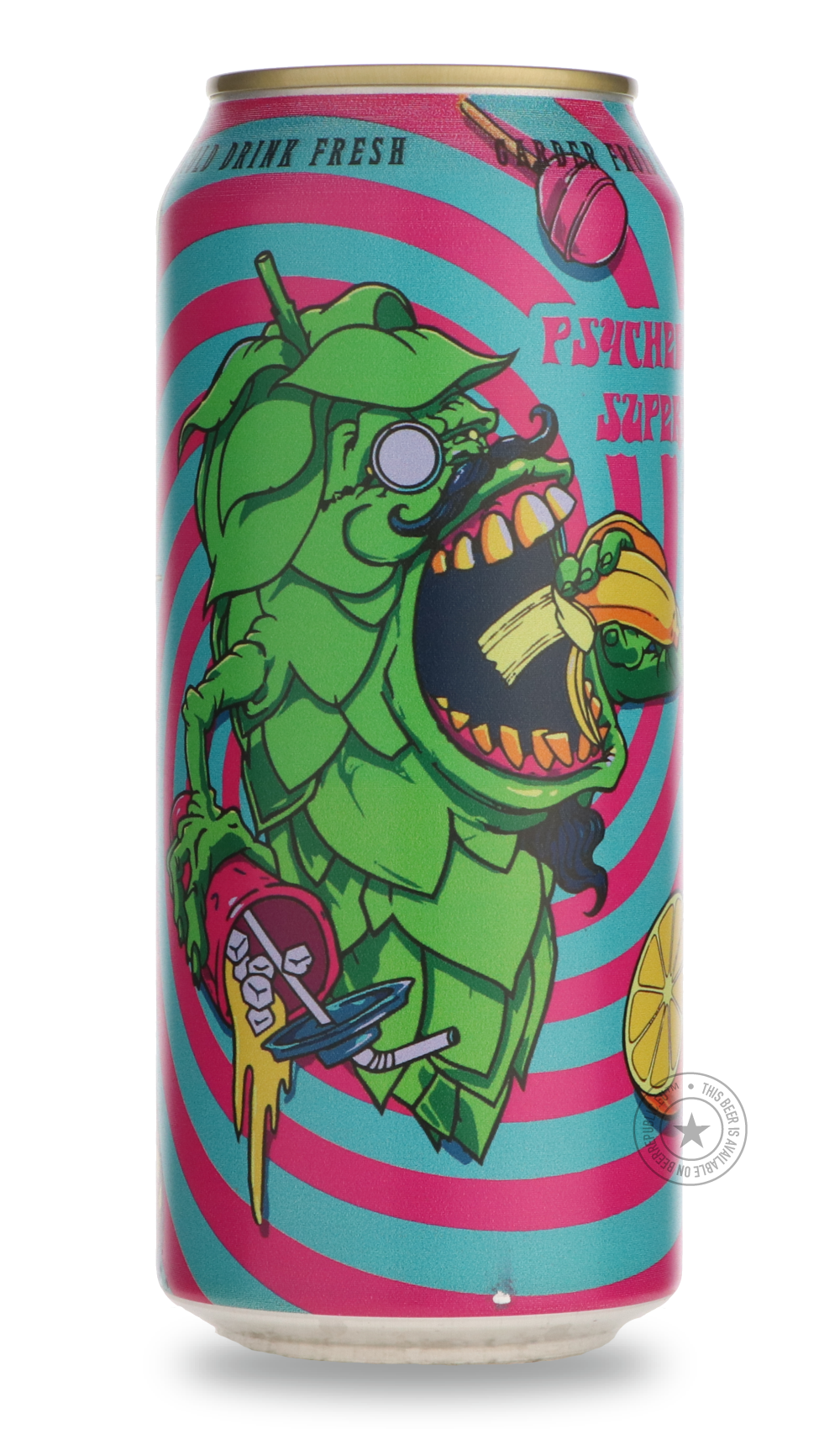 Psychedelic Superdelic by Brewskey, beer label