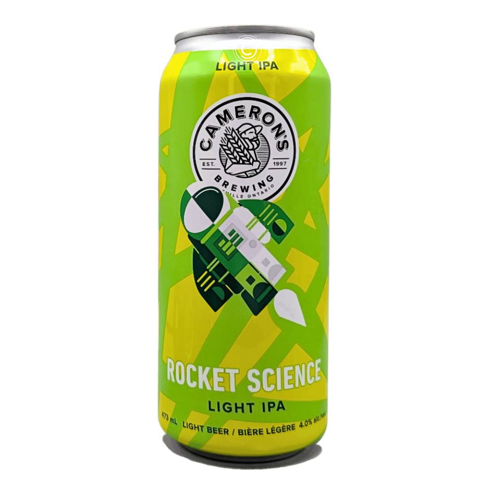 Rocket Science Pale Ale by Cameron's Brewing Company, beer label