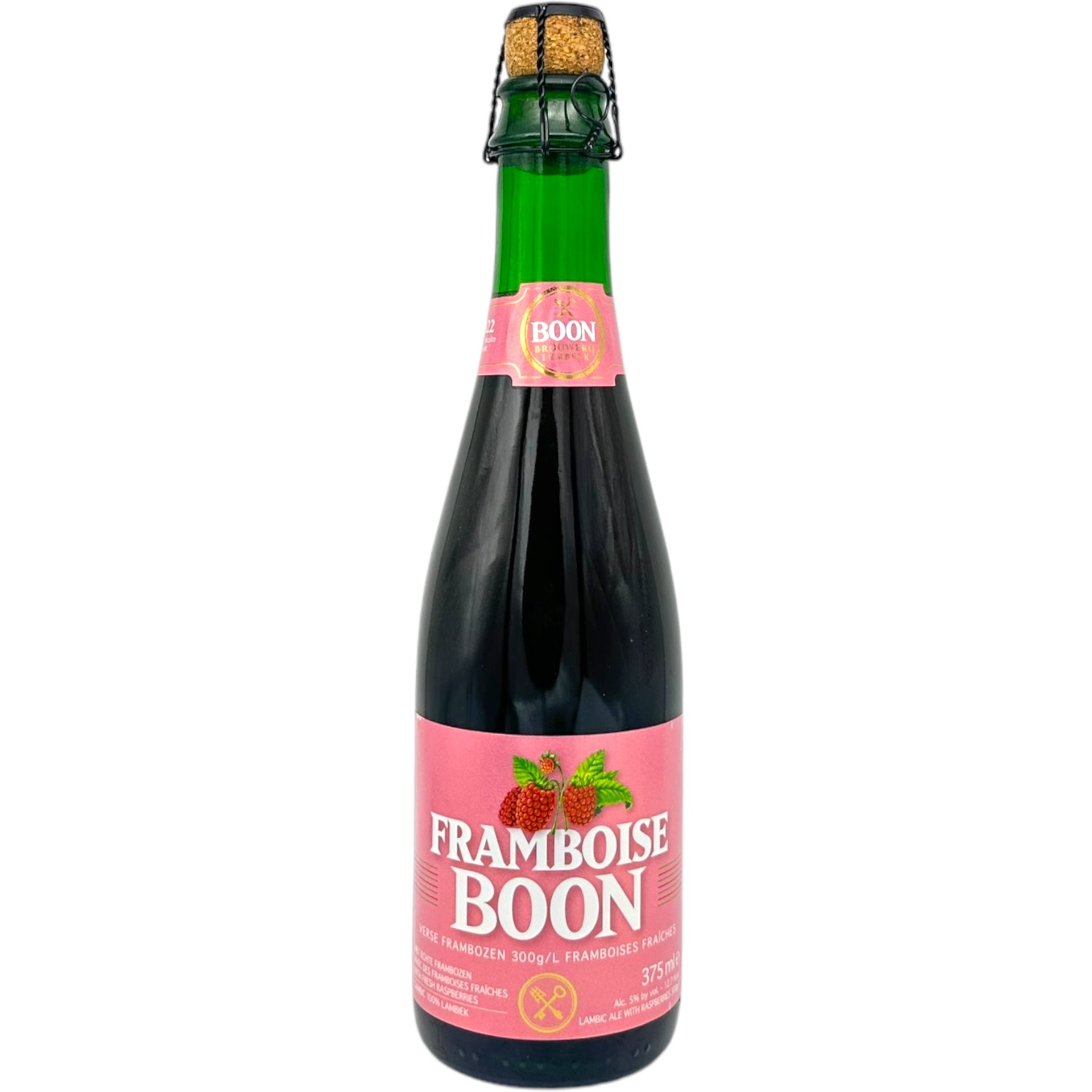 Boon Framboise by Boon, beer label