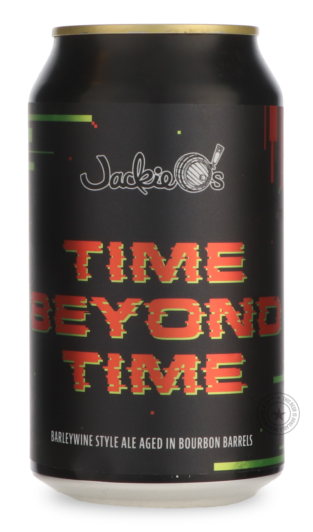 Time Beyond Time by Jackie O's Brewery, beer label
