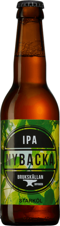 Brukskällan Nybacka by Brukskällan Dalsland, beer label